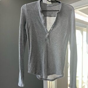 James Perse Long Sleeve Henley